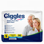 Giggles Yetişkin Bel Bağlamalı Hasta Bezi 30'lu Paket