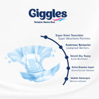 Giggles Yetişkin Bel Bağlamalı Hasta Bezi 30'lu Paket